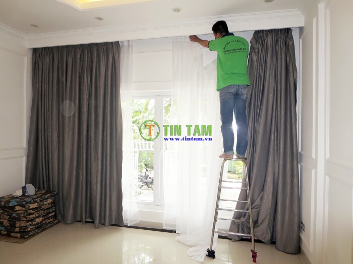 rèm tự động, rèm vải tự động